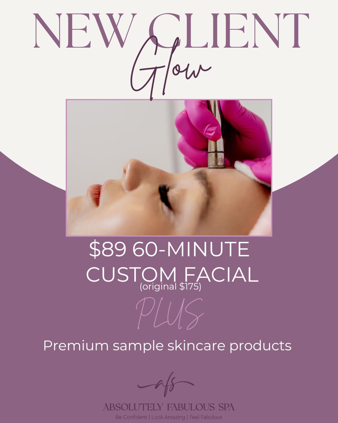New Client Glow Offer